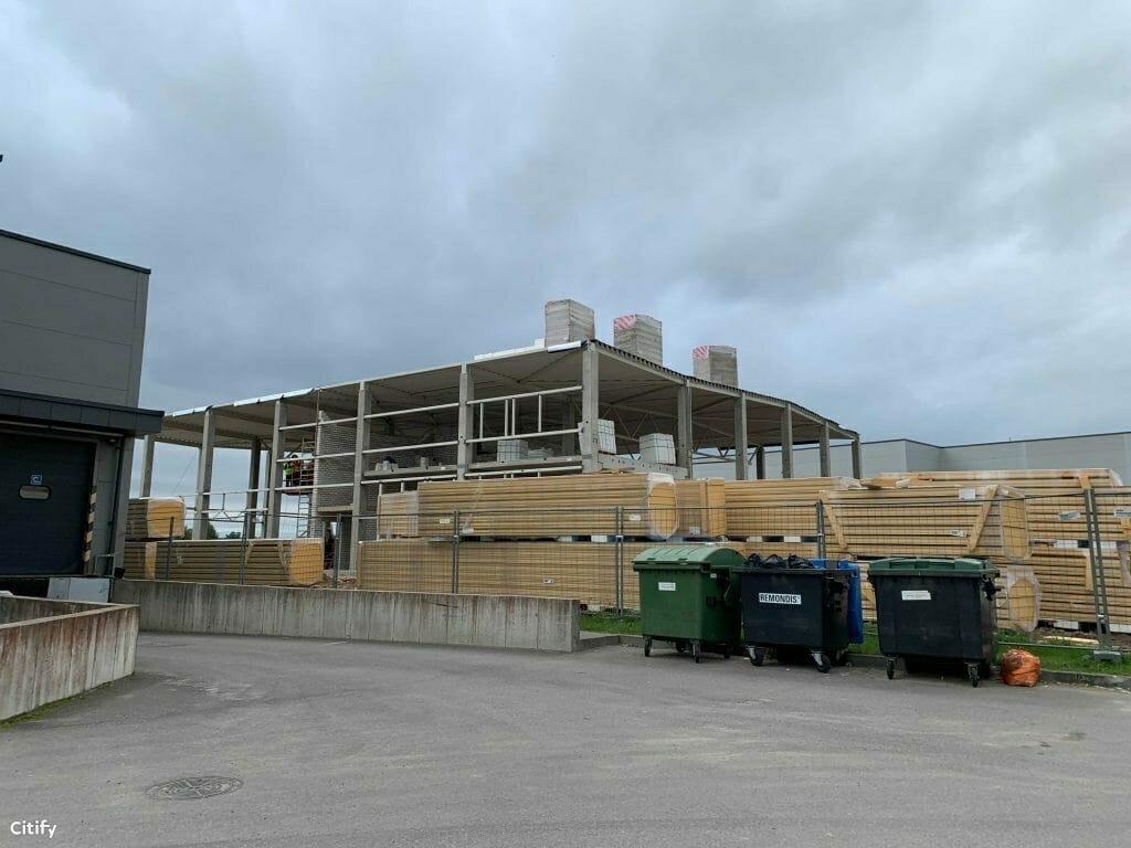 WURTH Senasis Ukmergės kel. 10 (Senasis Ukmergės kel. 10) - Non-food store, Warehouse / Distribution center - construction photos