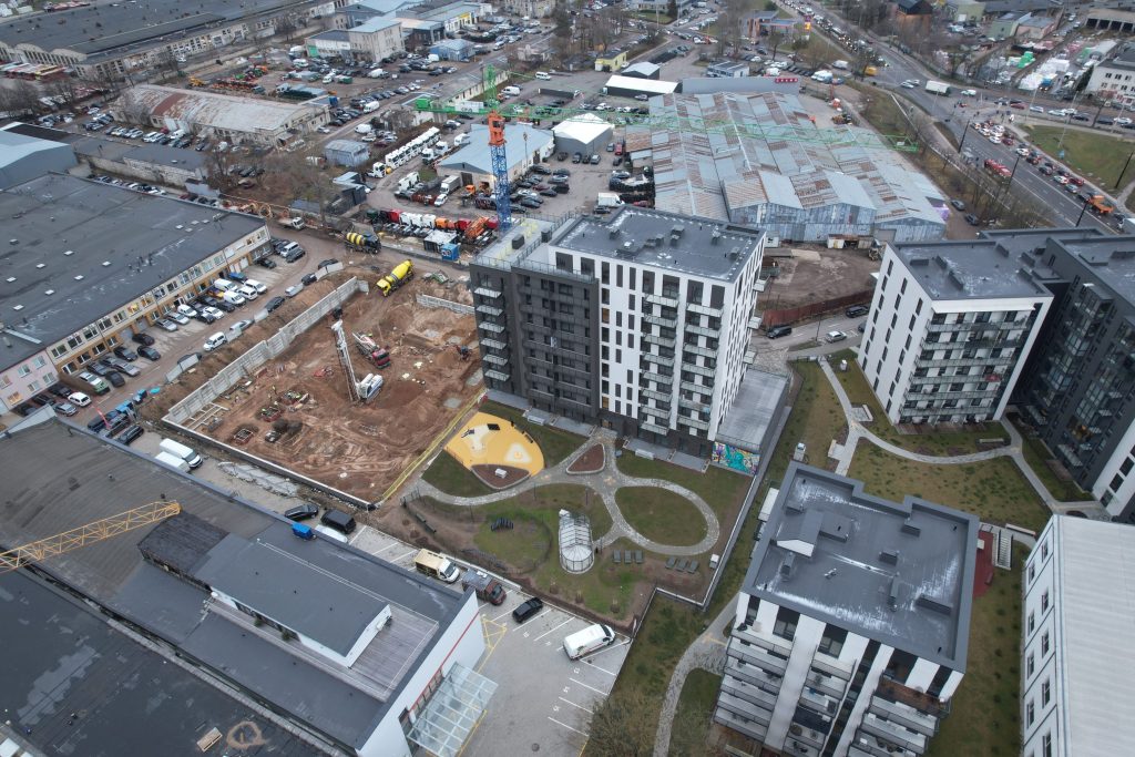 CITUS Kaip Niujorke 1 etapas (Riterių g. 12) - Korterelamu - ehituse fotod