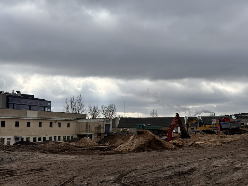 Naujamiesčio Vingis 1 etapas (Naugarduko g. 97) - Multi apartment - construction photos