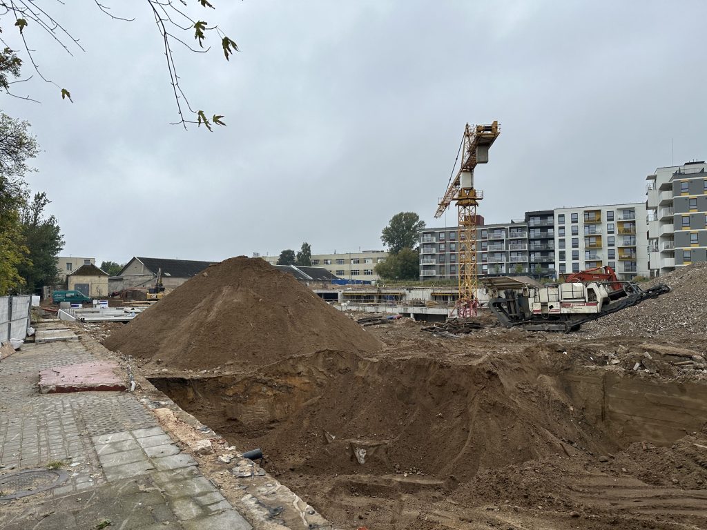 Naujamiesčio Vingis 1 etapas (Naugarduko g. 97) - Multi apartment - construction photos