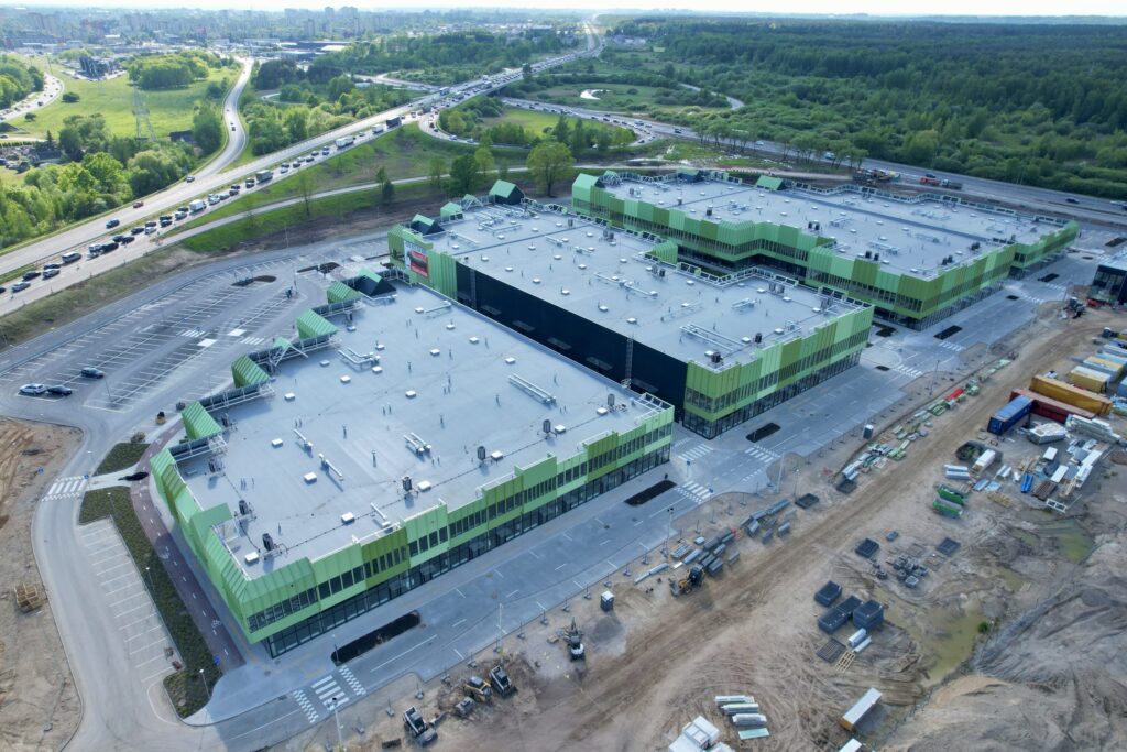 Urban Hub Kaunas 1 etapas (Veterinarų g. 4) - Stock office / Flex space - construction photos