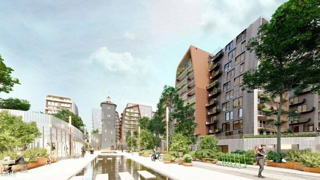 Lutheri kvartal (Tatari 51a, 51b) (Tatari 51a, 51b) - Multi apartment, Other commercial - visualization