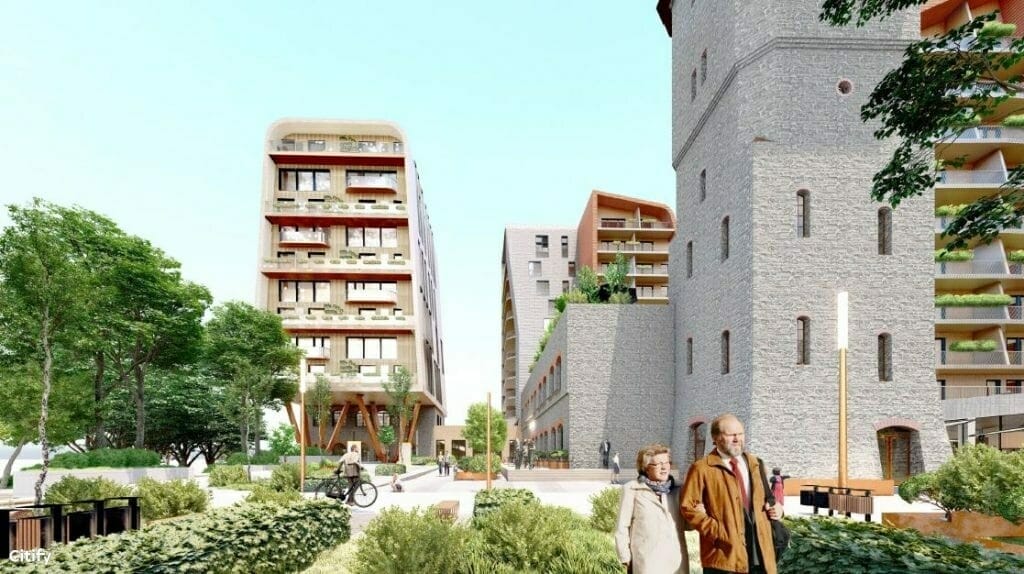 Lutheri kvartal (Tatari 51a, 51b) (Tatari 51a, 51b) - Multi apartment, Other commercial - visualization