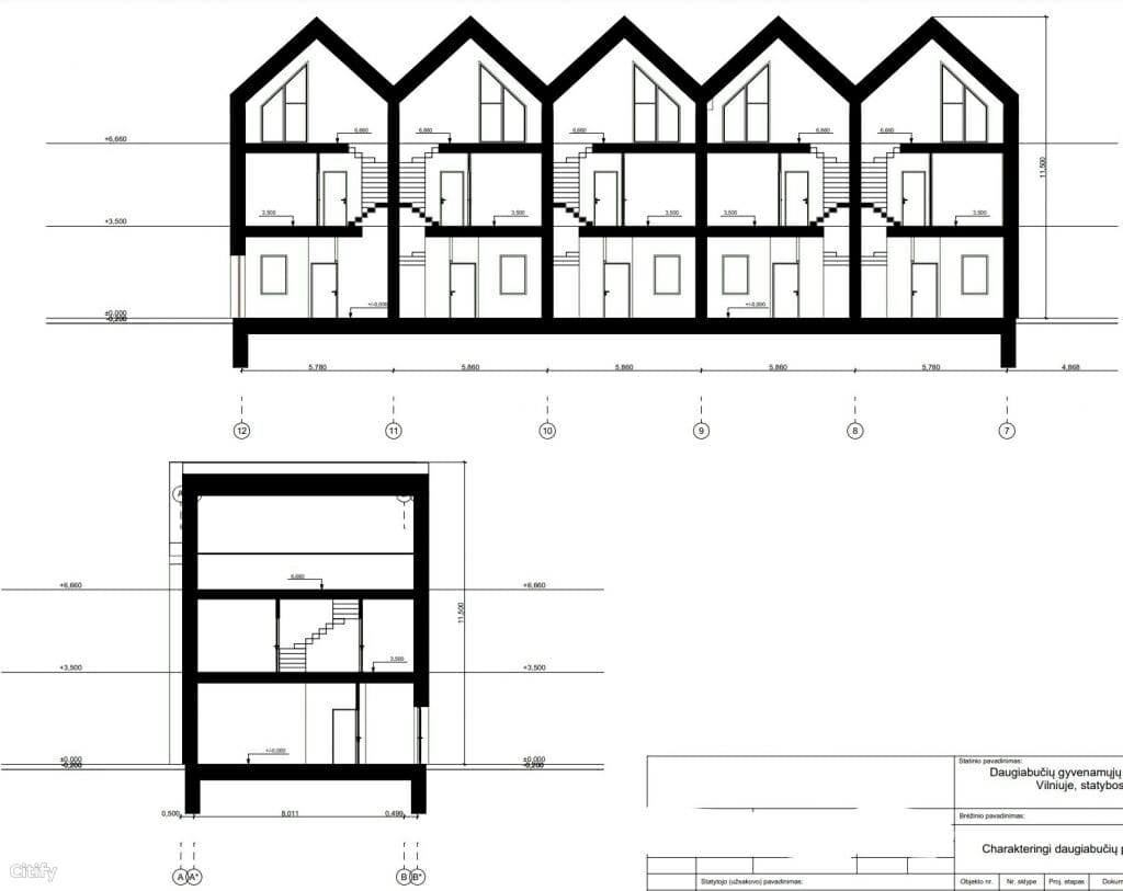 Tautvilo g. 2 (Tautvilo g. 2) - Row housing - visualization