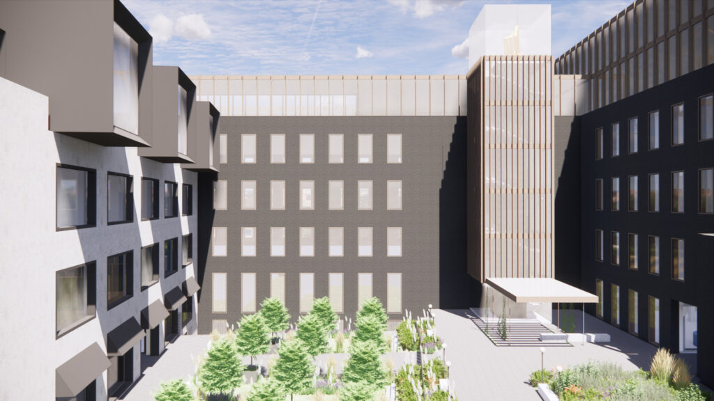 Tech Zity Lilium 4 etapas (Panerių g. 43) - Office center - visualization