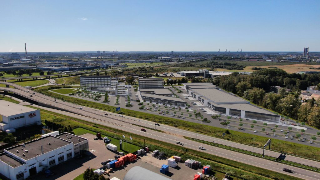 Jūros Miestas (Tilžės g. 145) - Business park, Other commercial, Stock office / Flex space - visualization
