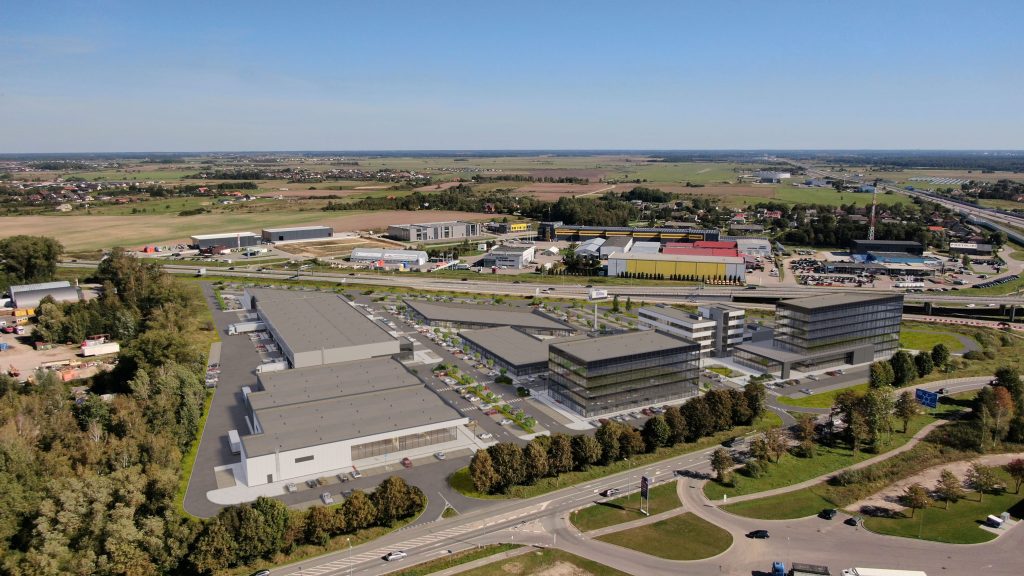Jūros Miestas (Tilžės g. 145) - Business park, Other commercial, Stock office / Flex space - visualization