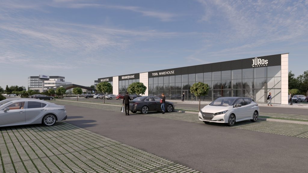 Jūros Miestas (Tilžės g. 145) - Business park, Other commercial, Stock office / Flex space - visualization