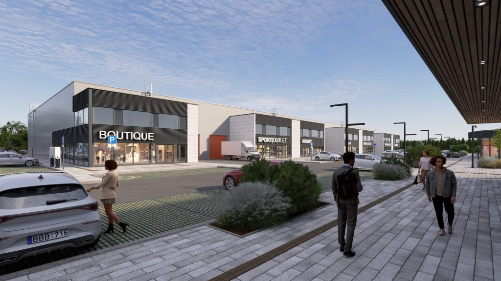 Jūros Miestas (Tilžės g. 145) - Business park, Other commercial, Stock office / Flex space - visualization