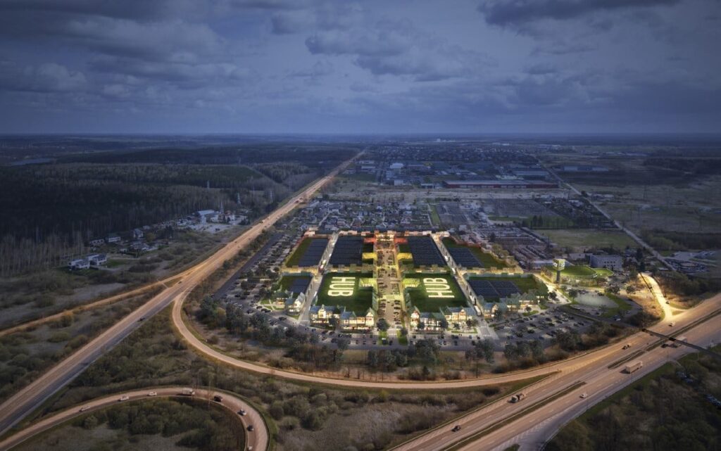 Urban Hub Kaunas 2 etapas (Veterinarų g. 4) - Stock office / Flex space - visualization