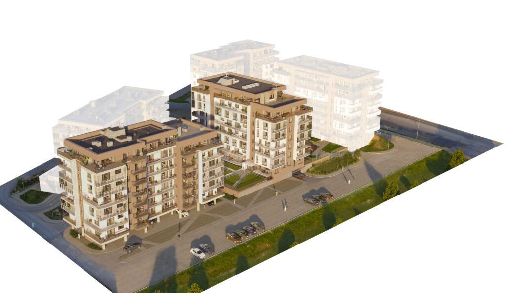 Altum 2 etapas (Karaliaučiaus g. 1) - Daudzdzīvokļu nams - vizualizācija