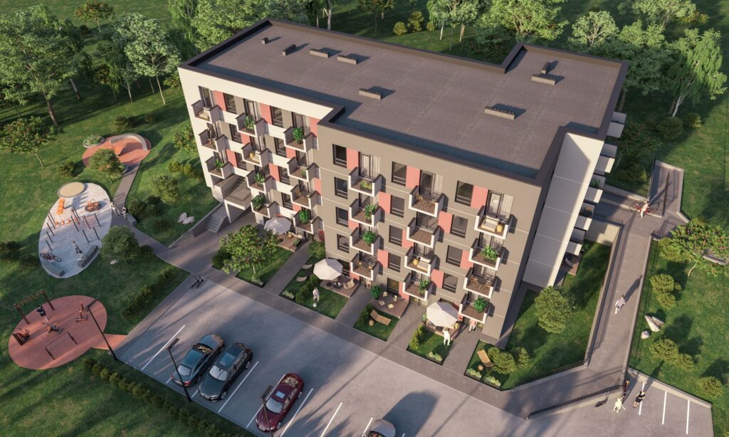 Naujasis Antakalnis (Duburio namas) (Duburio g. 4) - Multi apartment - visualization