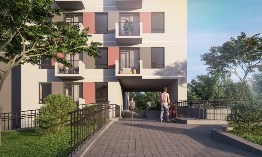 Naujasis Antakalnis (Duburio namas) (Duburio g. 4) - Multi apartment - visualization