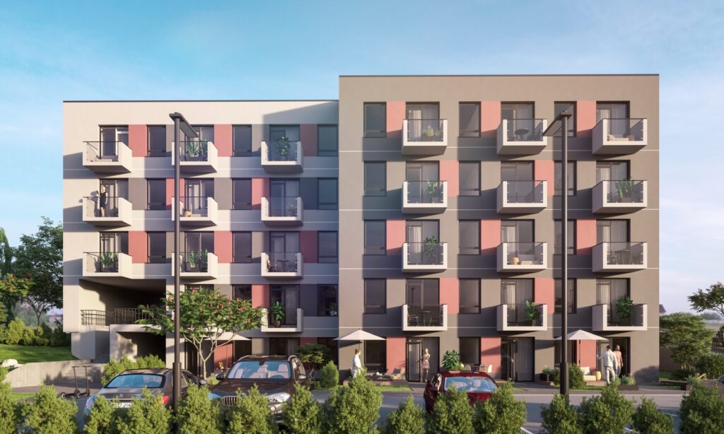 Naujasis Antakalnis (Duburio namas) (Duburio g. 4) - Multi apartment - visualization