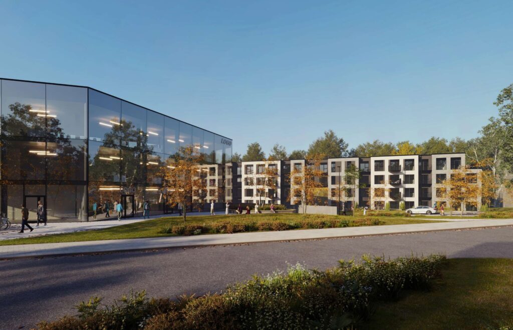 LIDL Bajorų kel. 6 (Bajorų kel. 6) - Verslo centras, Prekybos centras - vizualizacija