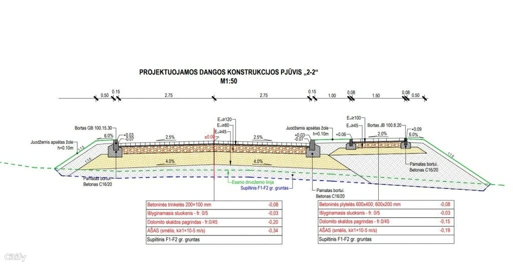 Bernotų g. (Bernotų g.) - Street - visualization