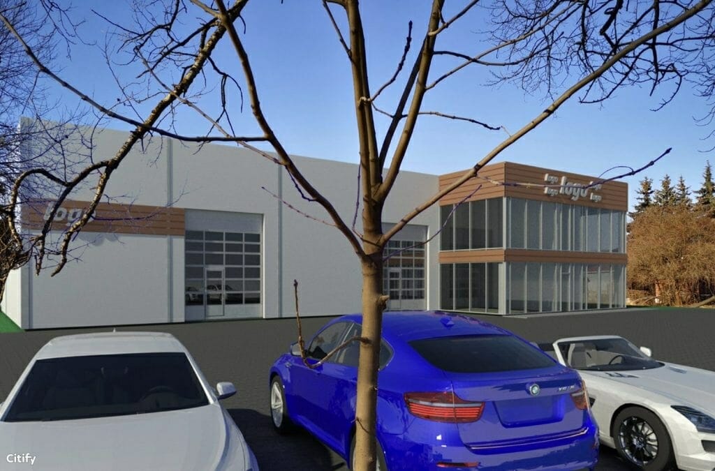 Biruliškių g. 3 (Biruliškių g. 3) - Showroom / Service center - visualization