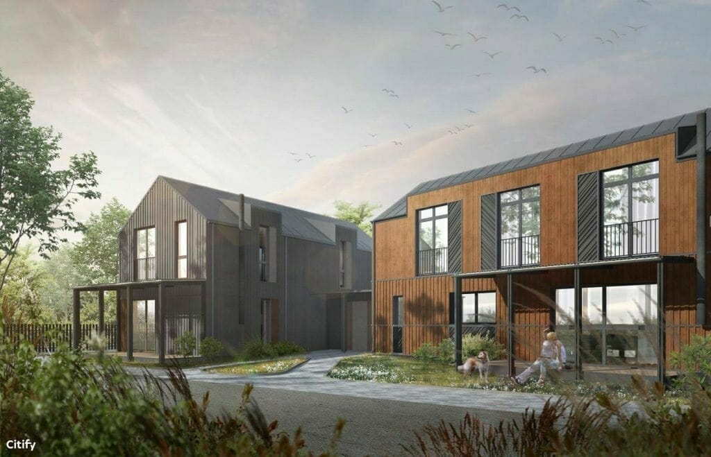 Čiekurkalna 1. līnija 14A (Čiekurkalna 1. līnija 14A) - Multi apartment - visualization