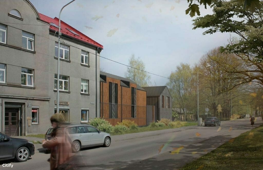 Čiekurkalna 1. līnija 14A (Čiekurkalna 1. līnija 14A) - Multi apartment - visualization