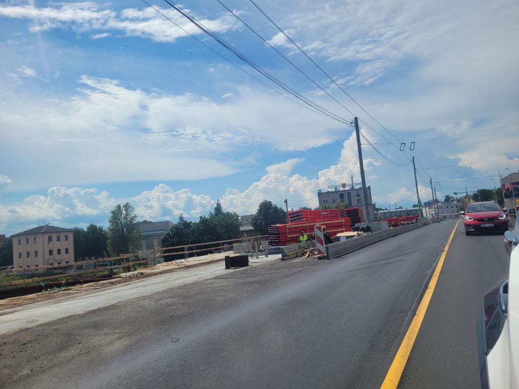 Jorģa Zemitāna tilta pārbūve (Jorģa Zemitāna tilts) - Ceļš - būvdarbu attēli