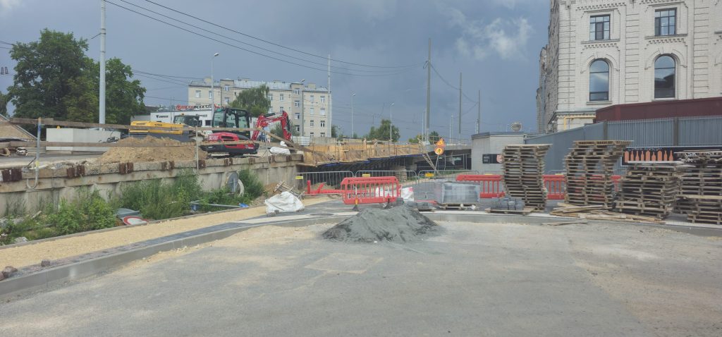 Jorģa Zemitāna tilta pārbūve (Jorģa Zemitāna tilts) - Ceļš - būvdarbu attēli