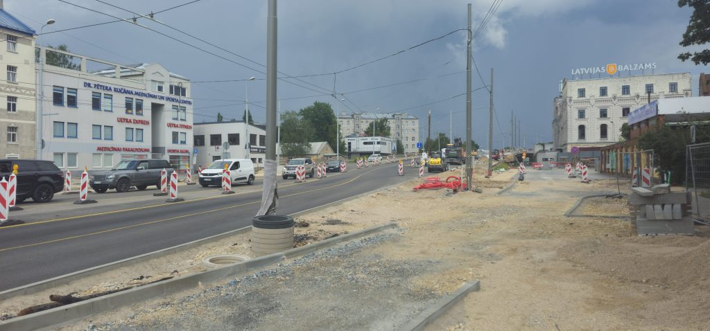 Jorģa Zemitāna tilta pārbūve (Jorģa Zemitāna tilts) - Ceļš - būvdarbu attēli