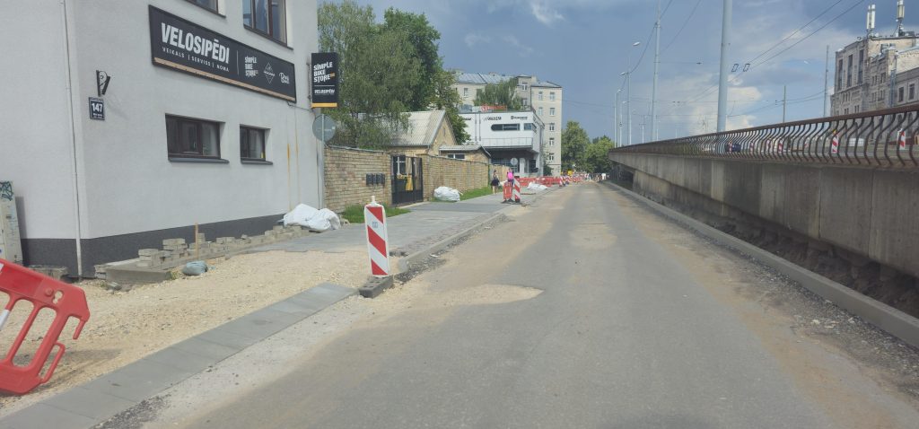 Jorģa Zemitāna tilta pārbūve (Jorģa Zemitāna tilts) - Ceļš - būvdarbu attēli