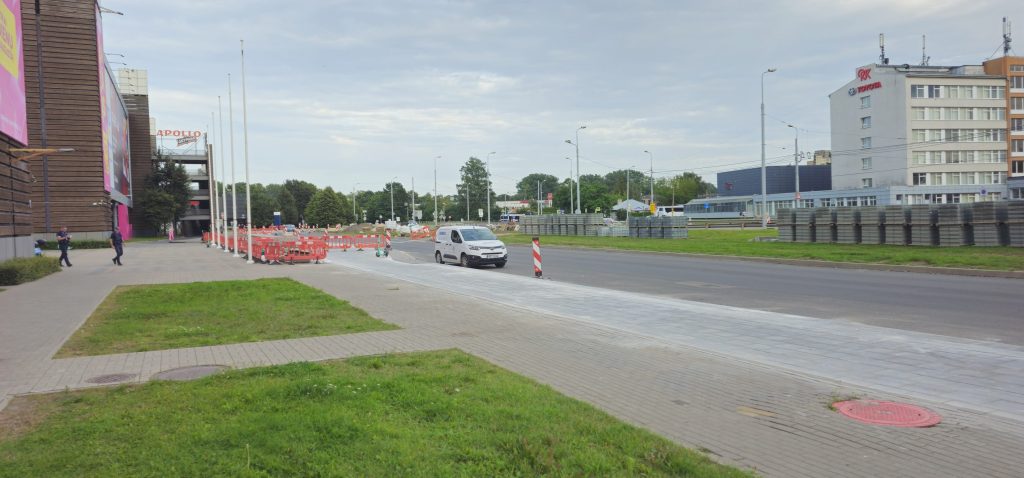 Jorģa Zemitāna tilta pārbūve (Jorģa Zemitāna tilts) - Ceļš - būvdarbu attēli