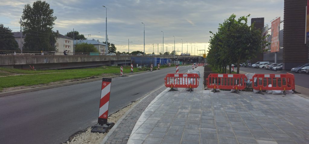 Jorģa Zemitāna tilta pārbūve (Jorģa Zemitāna tilts) - Ceļš - būvdarbu attēli