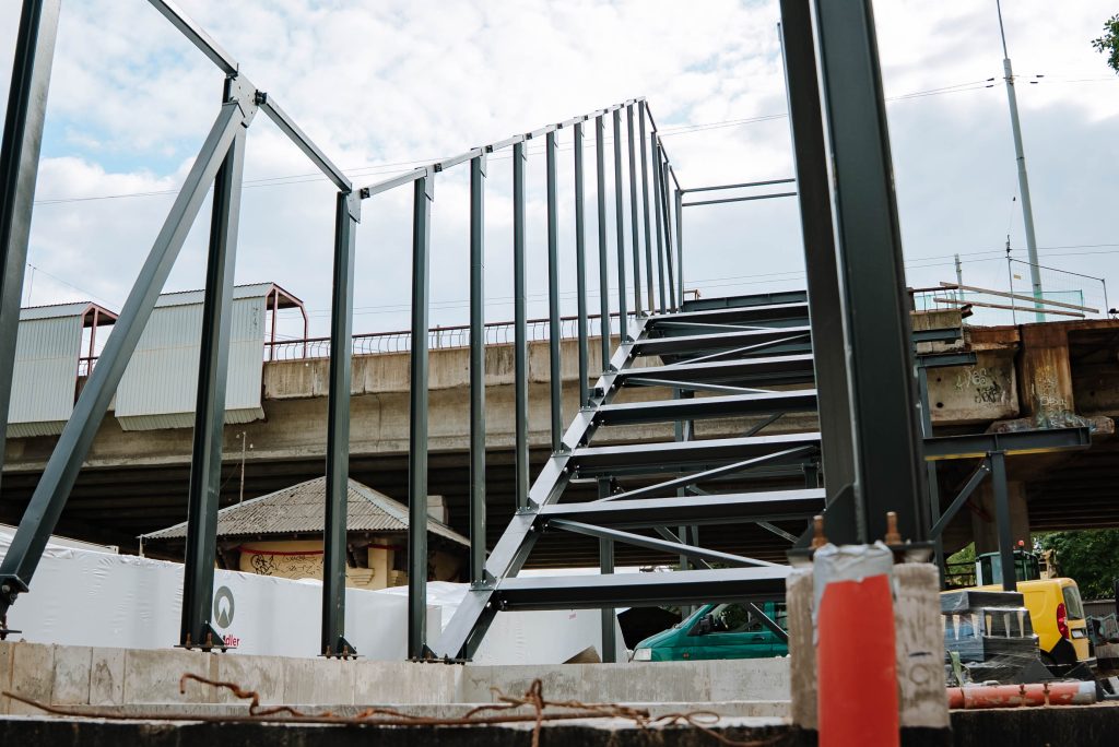 Jorģa Zemitāna tilta pārbūve (Jorģa Zemitāna tilts) - Ceļš - būvdarbu attēli