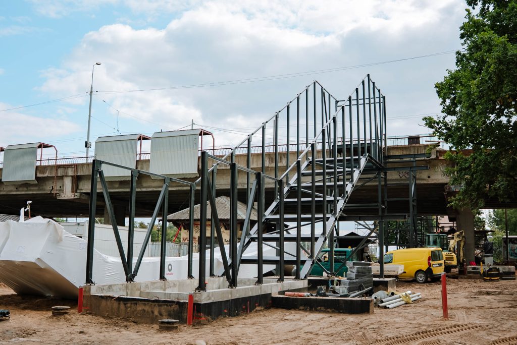 Jorģa Zemitāna tilta pārbūve (Jorģa Zemitāna tilts) - Ceļš - būvdarbu attēli