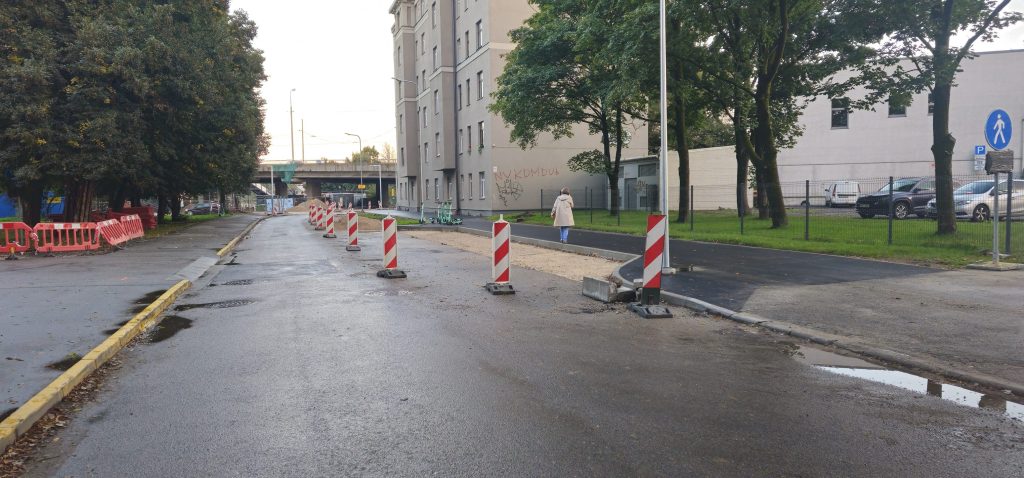 Jorģa Zemitāna tilta pārbūve (Jorģa Zemitāna tilts) - Ceļš - būvdarbu attēli