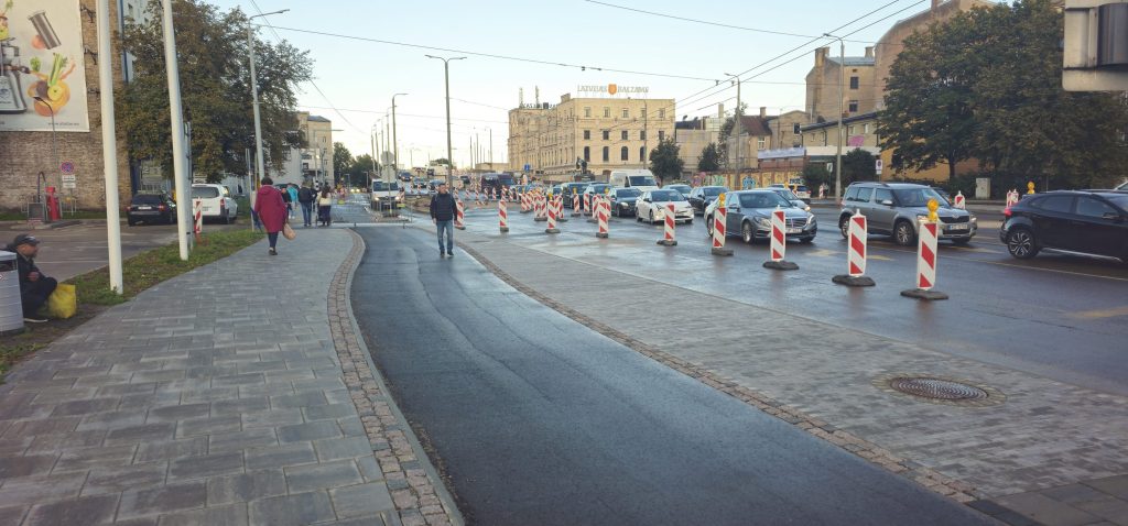 Jorģa Zemitāna tilta pārbūve (Jorģa Zemitāna tilts) - Ceļš - būvdarbu attēli
