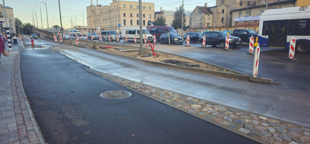 Jorģa Zemitāna tilta pārbūve (Jorģa Zemitāna tilts) - Ceļš - būvdarbu attēli