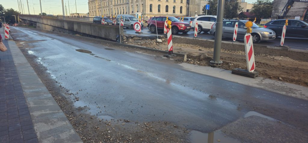 Jorģa Zemitāna tilta pārbūve (Jorģa Zemitāna tilts) - Ceļš - būvdarbu attēli