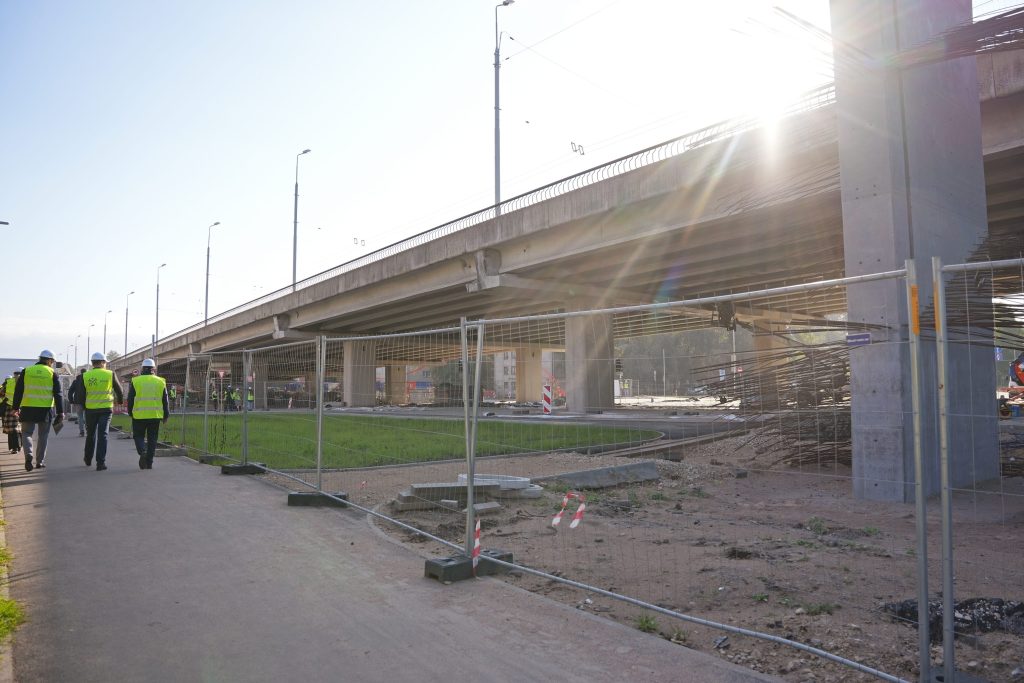 Jorģa Zemitāna tilta pārbūve (Jorģa Zemitāna tilts) - Ceļš - būvdarbu attēli