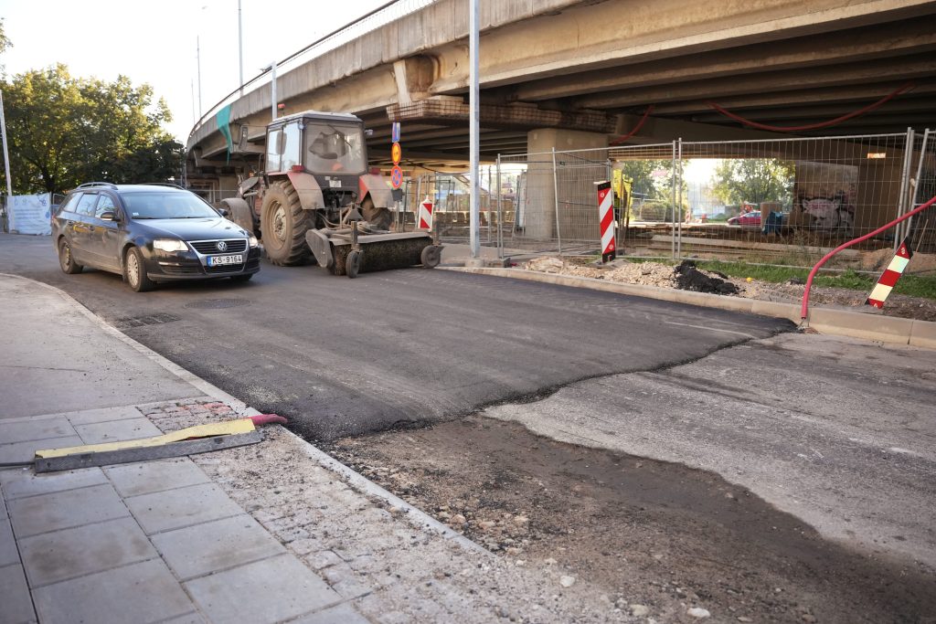 Jorģa Zemitāna tilta pārbūve (Jorģa Zemitāna tilts) - Ceļš - būvdarbu attēli