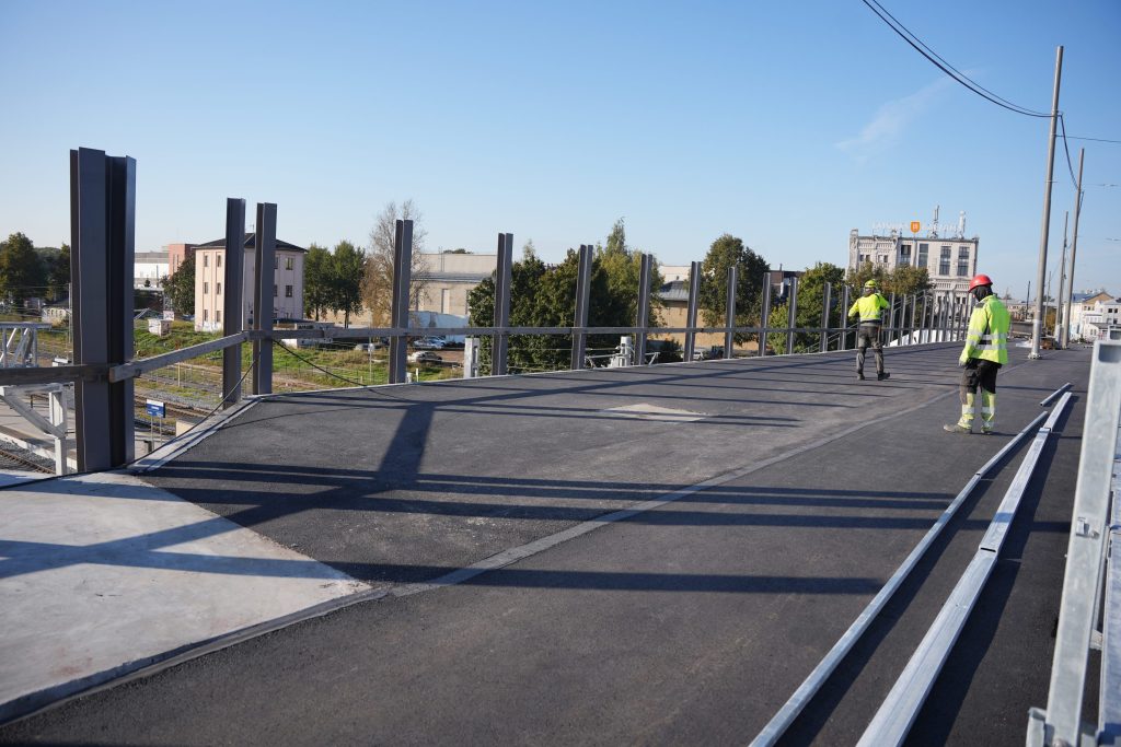 Jorģa Zemitāna tilta pārbūve (Jorģa Zemitāna tilts) - Ceļš - būvdarbu attēli