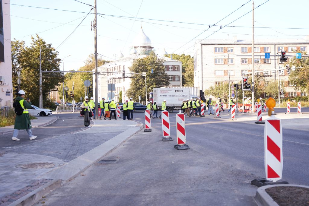 Jorģa Zemitāna tilta pārbūve (Jorģa Zemitāna tilts) - Ceļš - būvdarbu attēli
