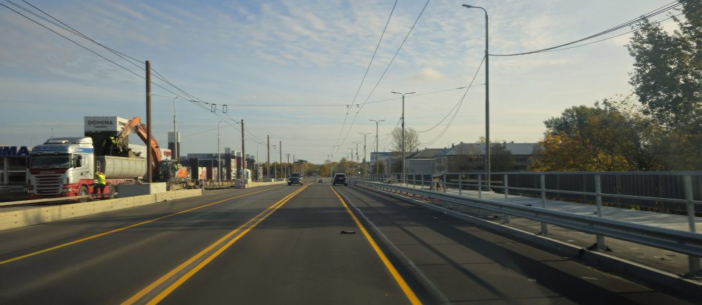 Jorģa Zemitāna tilta pārbūve (Jorģa Zemitāna tilts) - Ceļš - būvdarbu attēli