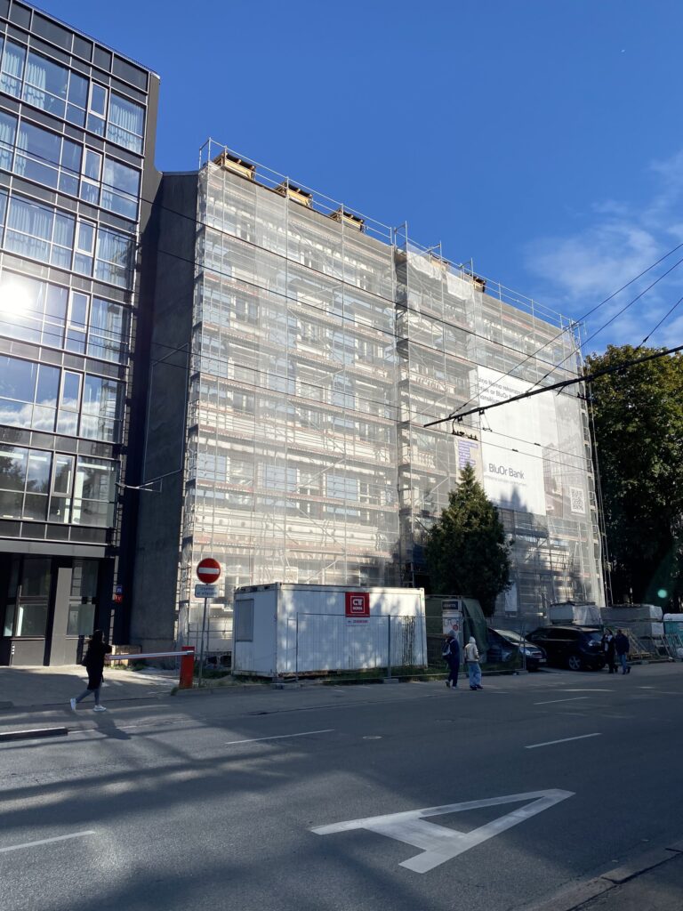 Raiņa nams (Raiņa bulvāris 27) - Multi apartment - construction photos