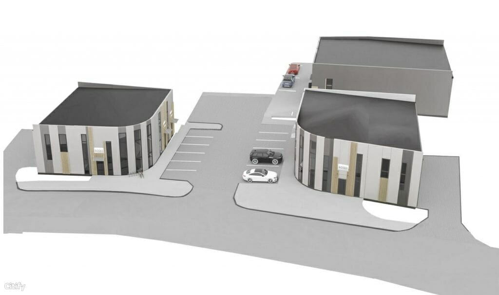 Girialaukio g. 12 (Girialaukio g. 12) - Non-food store - visualization
