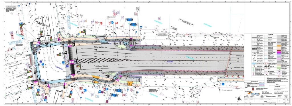 Jorģa Zemitāna tilta pārbūve (Jorģa Zemitāna tilts) - Ceļš - vizualizācija