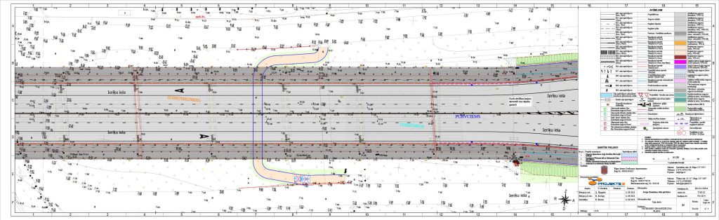 Jorģa Zemitāna tilta pārbūve (Jorģa Zemitāna tilts) - Ceļš - vizualizācija