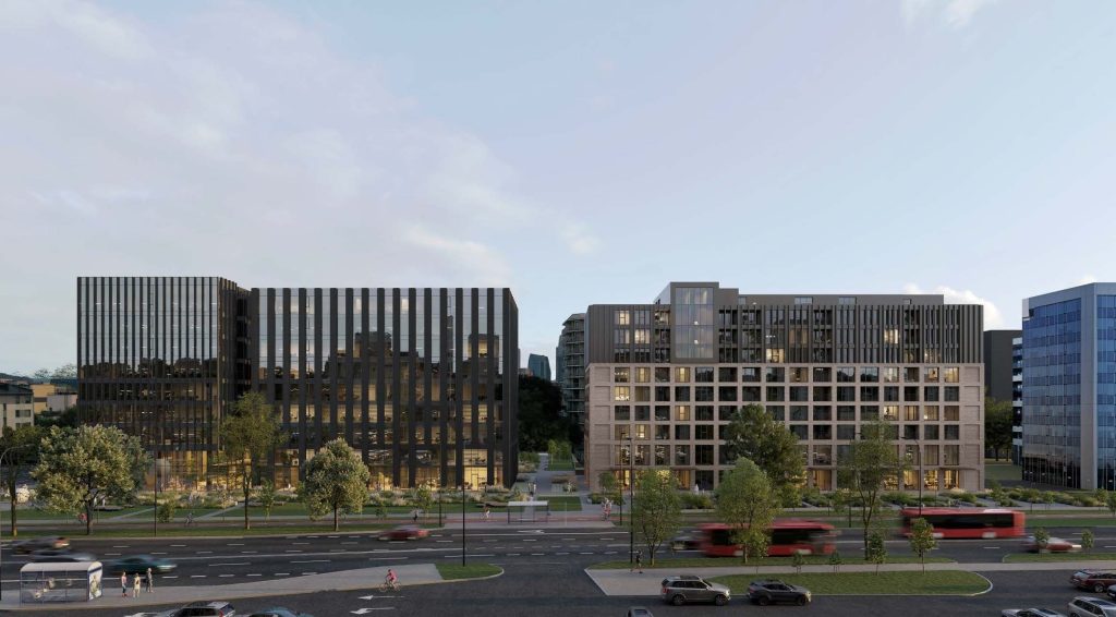 Cloud 2.0 1 etapas (Kalvarijų g. 84) - Multi apartment, Shopping center - visualization