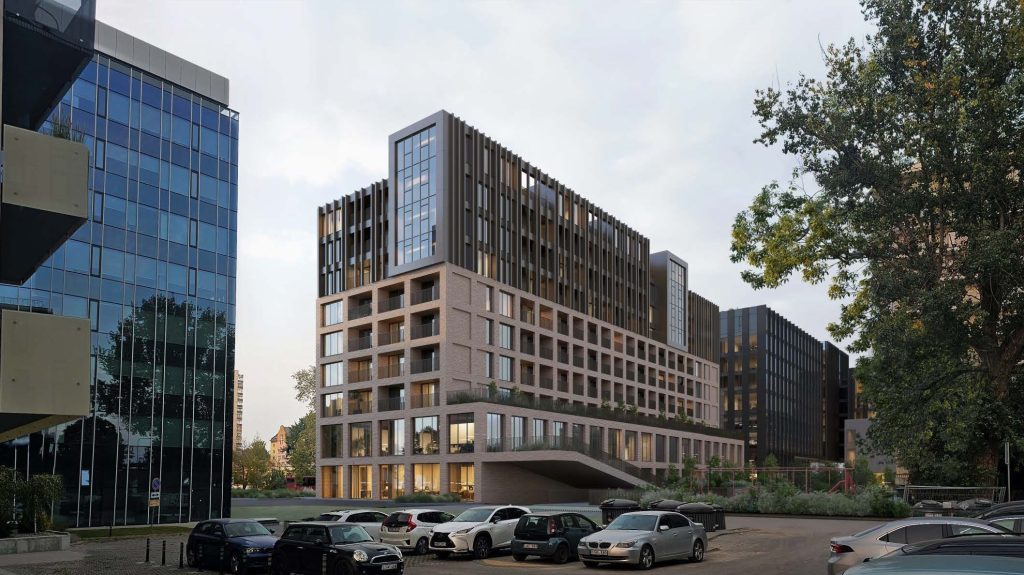 Cloud 2.0 1 etapas (Kalvarijų g. 84) - Multi apartment, Shopping center - visualization