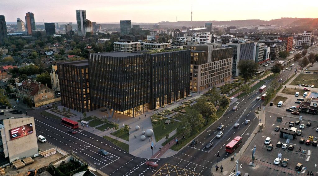 Cloud 2.0 1 etapas (Kalvarijų g. 84) - Multi apartment, Shopping center - visualization