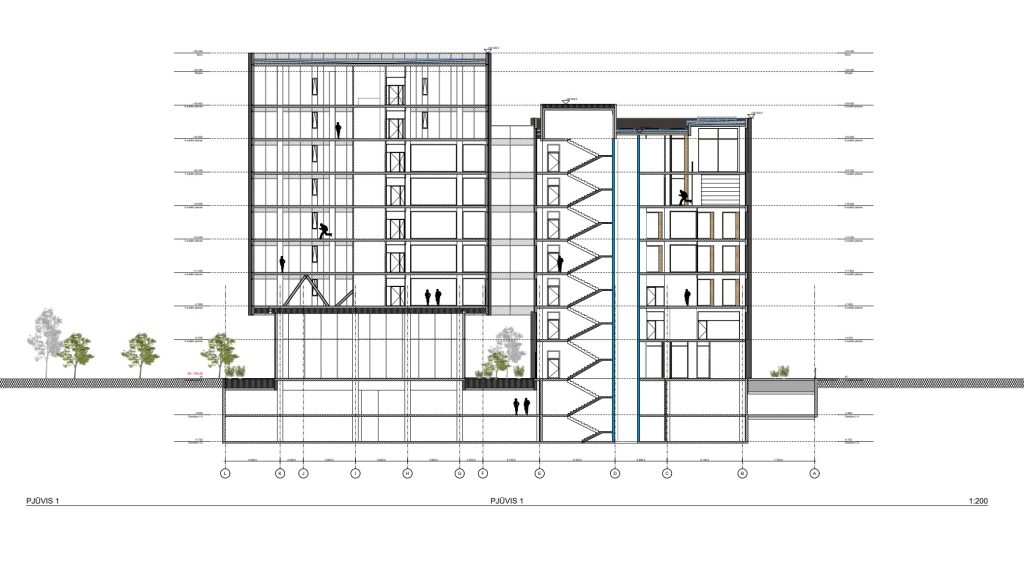 Cloud 2.0 2 etapas (Kalvarijų g. 84) - Office center - visualization