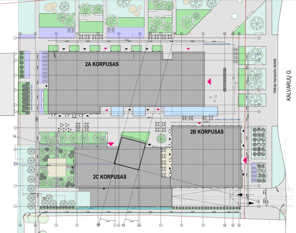 Cloud 2.0 2 etapas (Kalvarijų g. 84) - Office center - visualization
