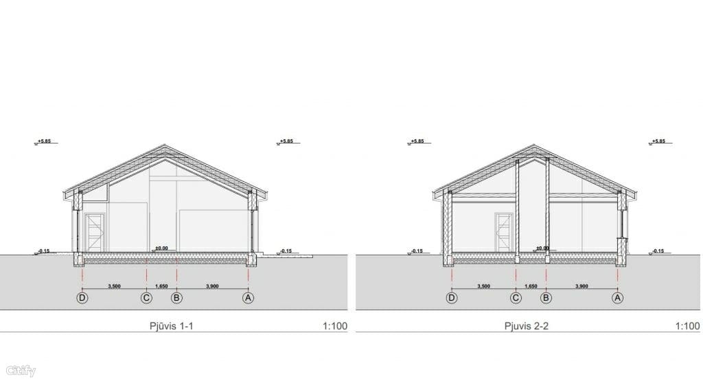 Katišių g. 4, 6, 8 (Katišių g. 4, 6, 8) - Privačių namų kvartalas - vizualizacija